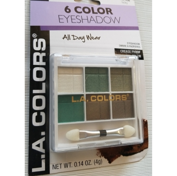L.A.Colors 6 color Eyeshadow Palette Lucky, Haute and 12 color Traditional. - Picture 2 of 11